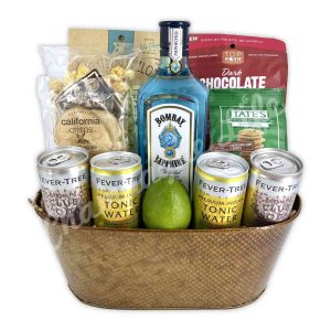 Champagne Life - Bombay Sapphire Gift Basket
