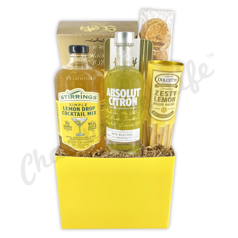 Champagne Life - Lemon Drop Gift Basket