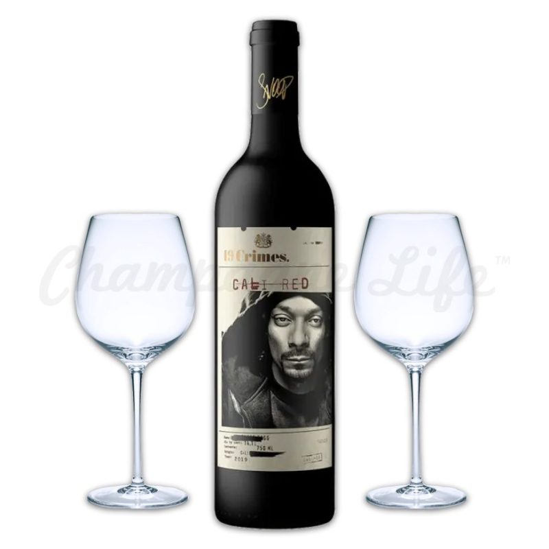Champagne Life - 19 Crimes Snoop Dog Cali Red Toast Set