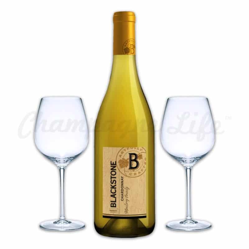 Champagne Life - Blackstone Chardonnay Wine Toast Set