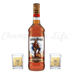 Champagne Life - Captain Morgan Gift Set