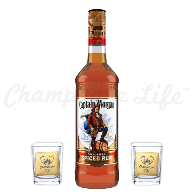 Champagne Life - Captain Morgan Gift Set