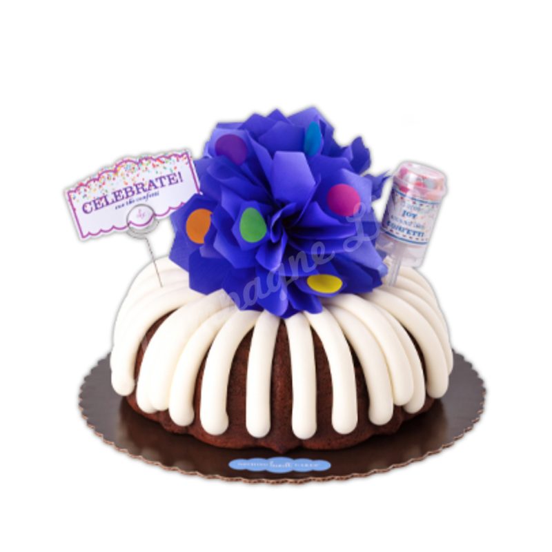 Champagne Life - 8" Birthday Bundt Cake