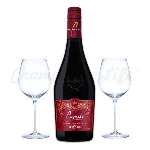 Champagne Life - Cupcake Sweet Red Wine Toast Set