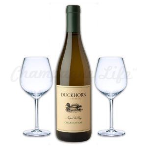 Champagne Life - Duckhorn Chardonnay Wine Toast Set
