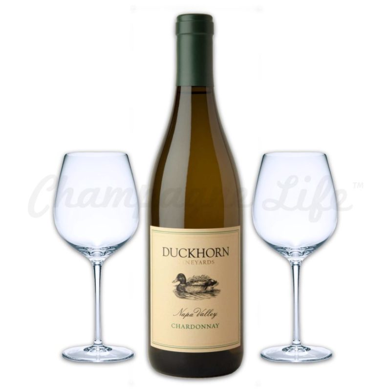 Champagne Life - Duckhorn Chardonnay Wine Toast Set