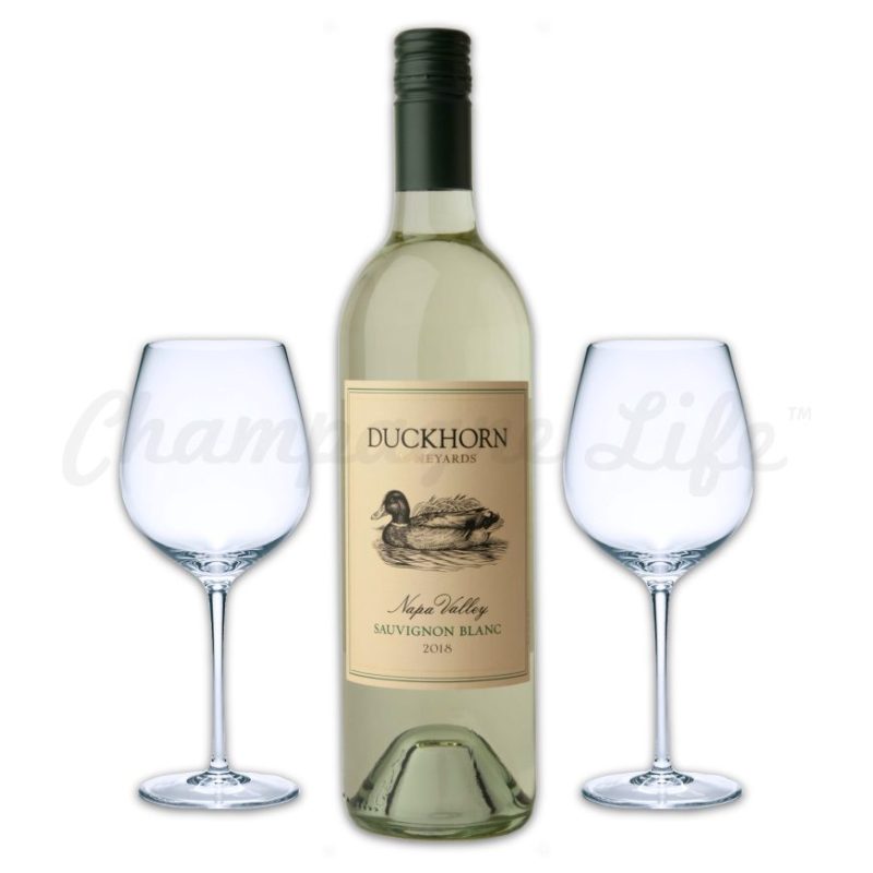 Champagne Life - Duckhorn Sauvignon Blanc Wine Toast Set