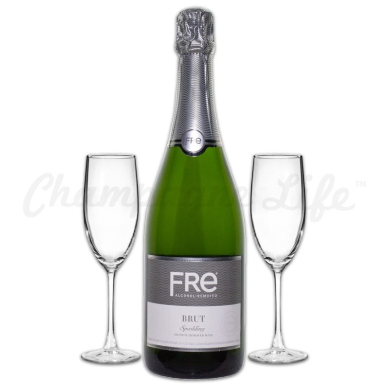 Champagne Life - Fre Sparkling Brut Toast Set