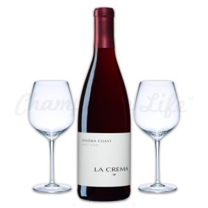 Champagne Life - La Crema Pinot Noir Wine Toast Set