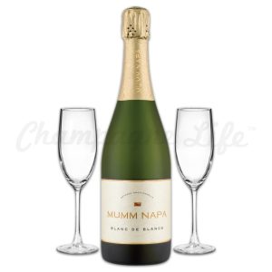 Champagne Life - Mumm Blanc de Blanc Toast Set