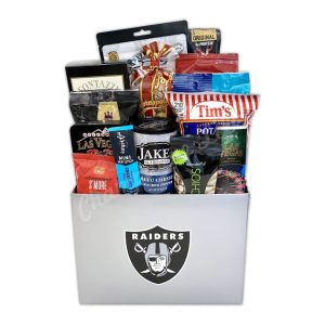 Champagne Life - Raiders Snack Gift Basket