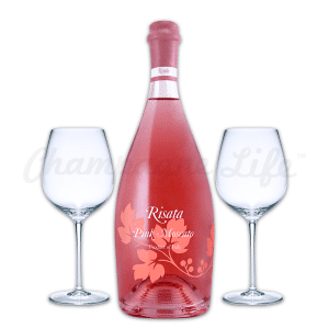 Champagne Life - Risata Pink Moscato Toast Set