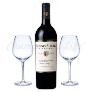Champagne Life - Rodney Strong Cabernet Sauvignon Wine Toast Set