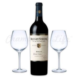 Champagne Life - Rodney Strong Merlot Toast Set