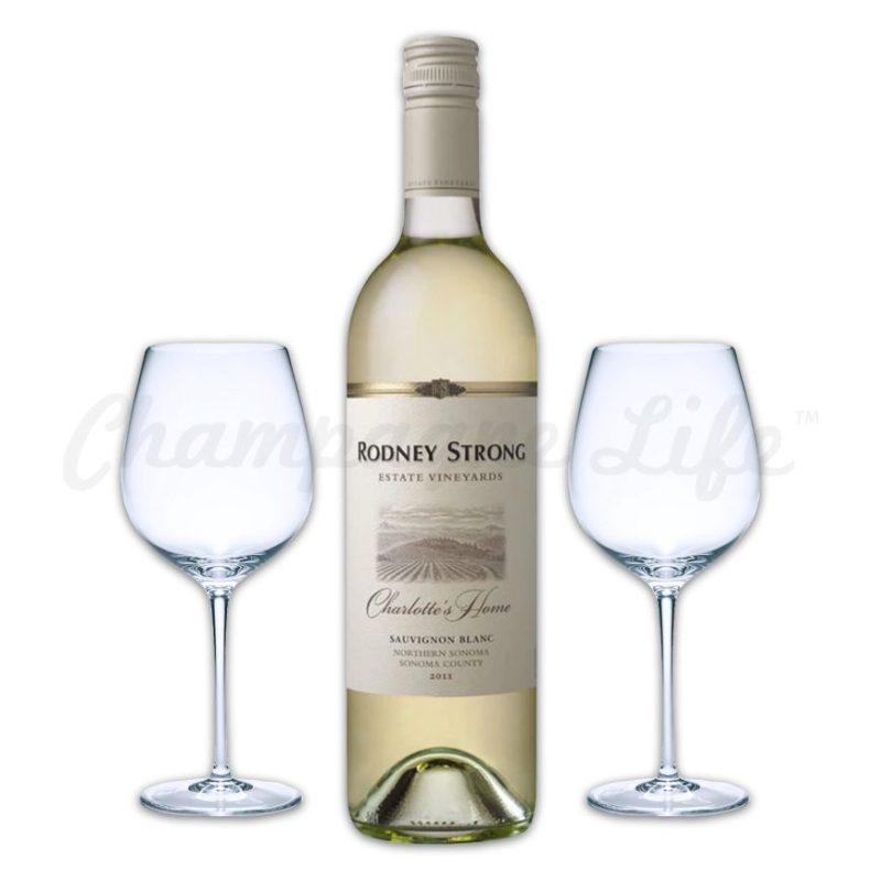 Champagne Life - Rodney Strong Sauvignon Blanc Wine Toast Set