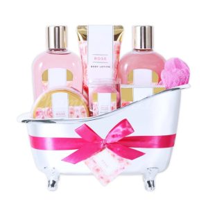 Champagne Life - Rose Spa Bathtub Gift Set