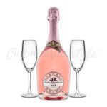 Champagne Life - Santa Margherita Brut Rose Toast Set
