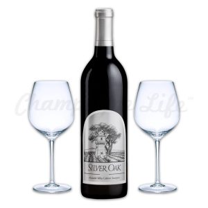 Champagne Life - Silver Oak Cabernet Sauvignon Wine Toast Set