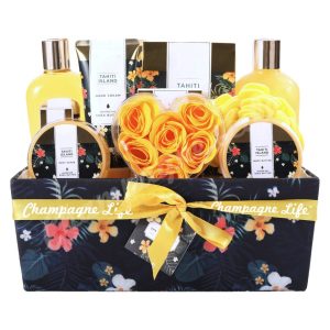 Champagne Life - Tahiti Island Spa Gift Basket