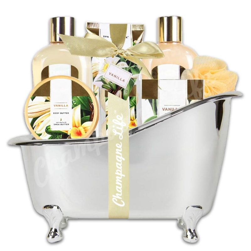 Champagne Life - Vanilla Spa Bathtub Set