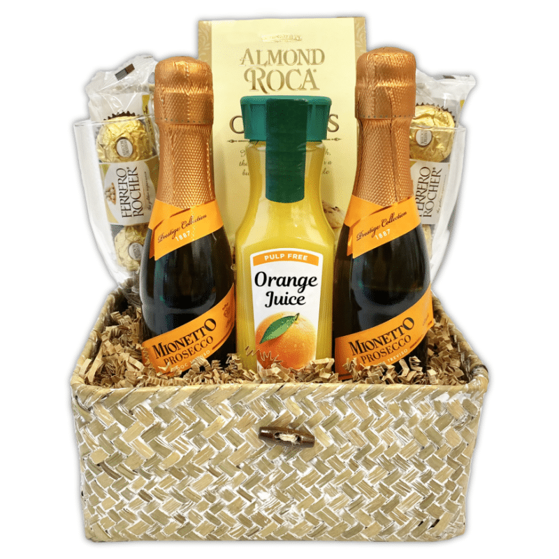 Mimosa Moments Gift Basket