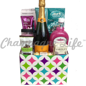 Veuve Clicquot Bubble Bath Gift Basket