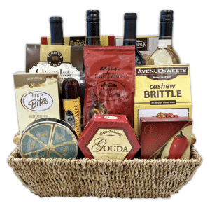 Jumbo Wine Gift Basket