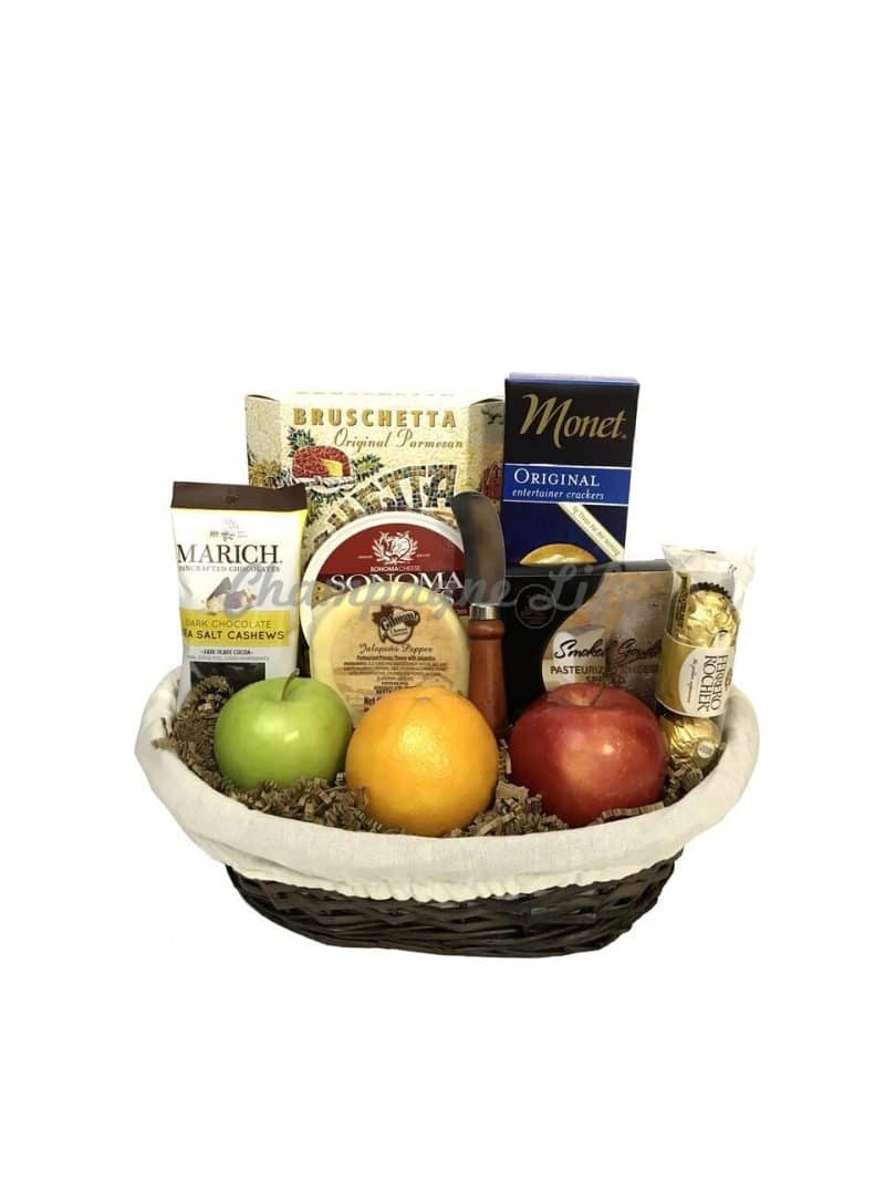 Fruit and Cheese Basket