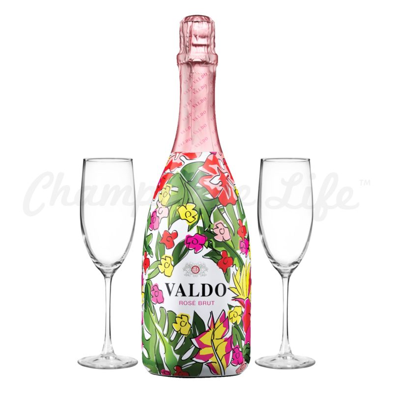 Champagne Life - Valdo Brut Rosé Toast Set