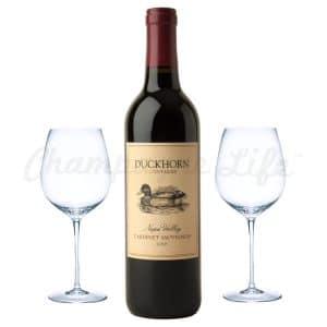 Champagne Life - Duckhorn Cabernet Sauvignon Wine Toast Set