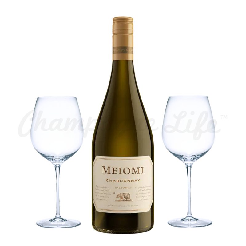 Champagne Life Meiomi Chardonnay Toast Set
