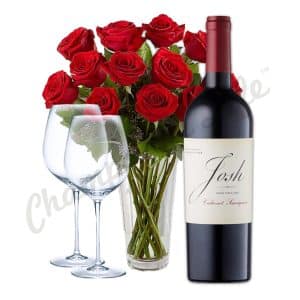 Wine & Roses Gift Set