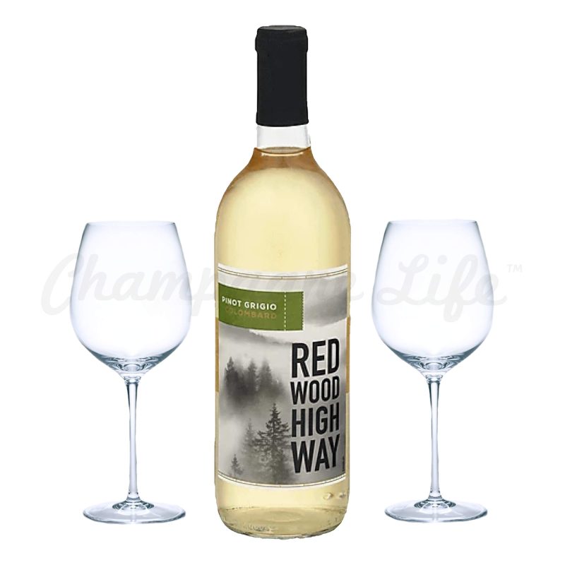 Champagne Life - Redwood Highway Pinot Grigio Toast Set