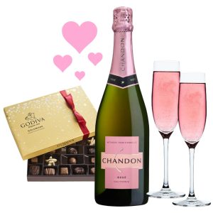 Chandon & Godiva Chocolate Gift Set