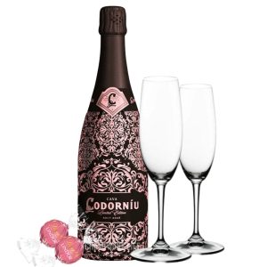 Codorniu Rose Toast Set