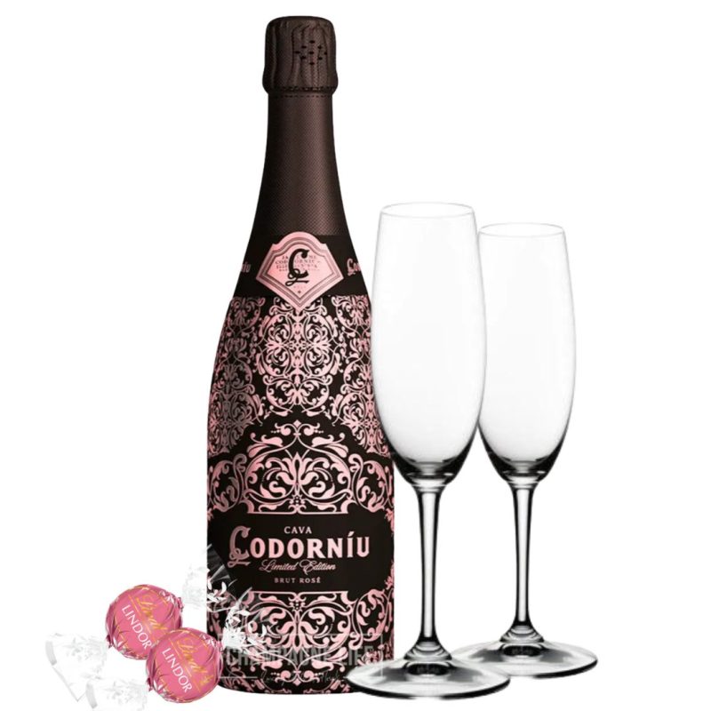 Codorniu Rose Toast Set